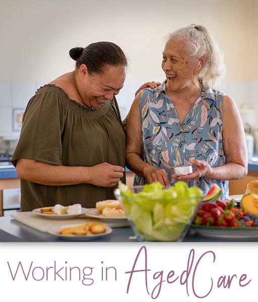 A career in aged care.